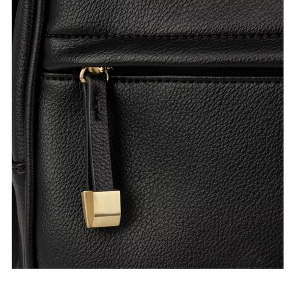 Jujube Million Pockets Faux Leather Diaper Backpack in Black Coffee - Picture 5 of 14